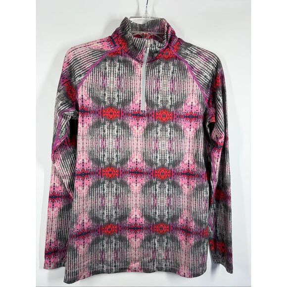 Nike Tops - B7 Nike pro combat dri fit fitted Women 1/4 zip top size large